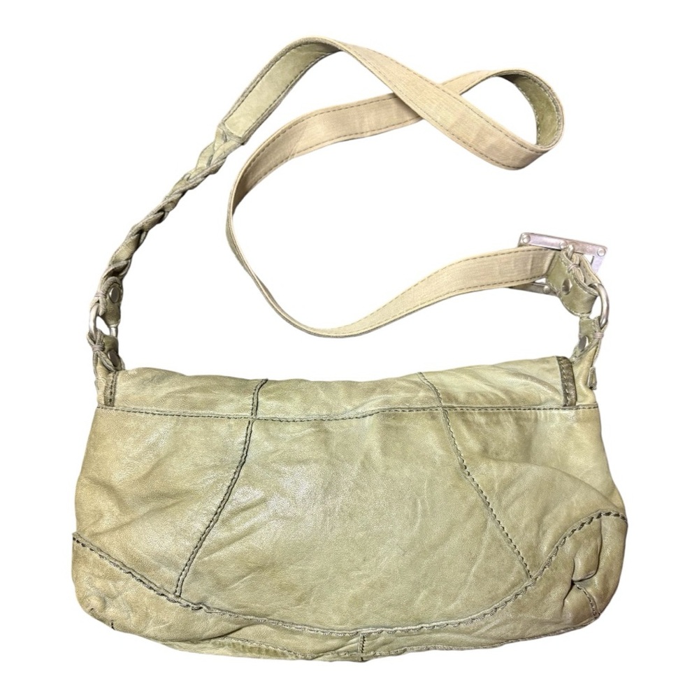 LUCKY BRAND Green Leather Crossbody Bag - Picture 2 of 7
